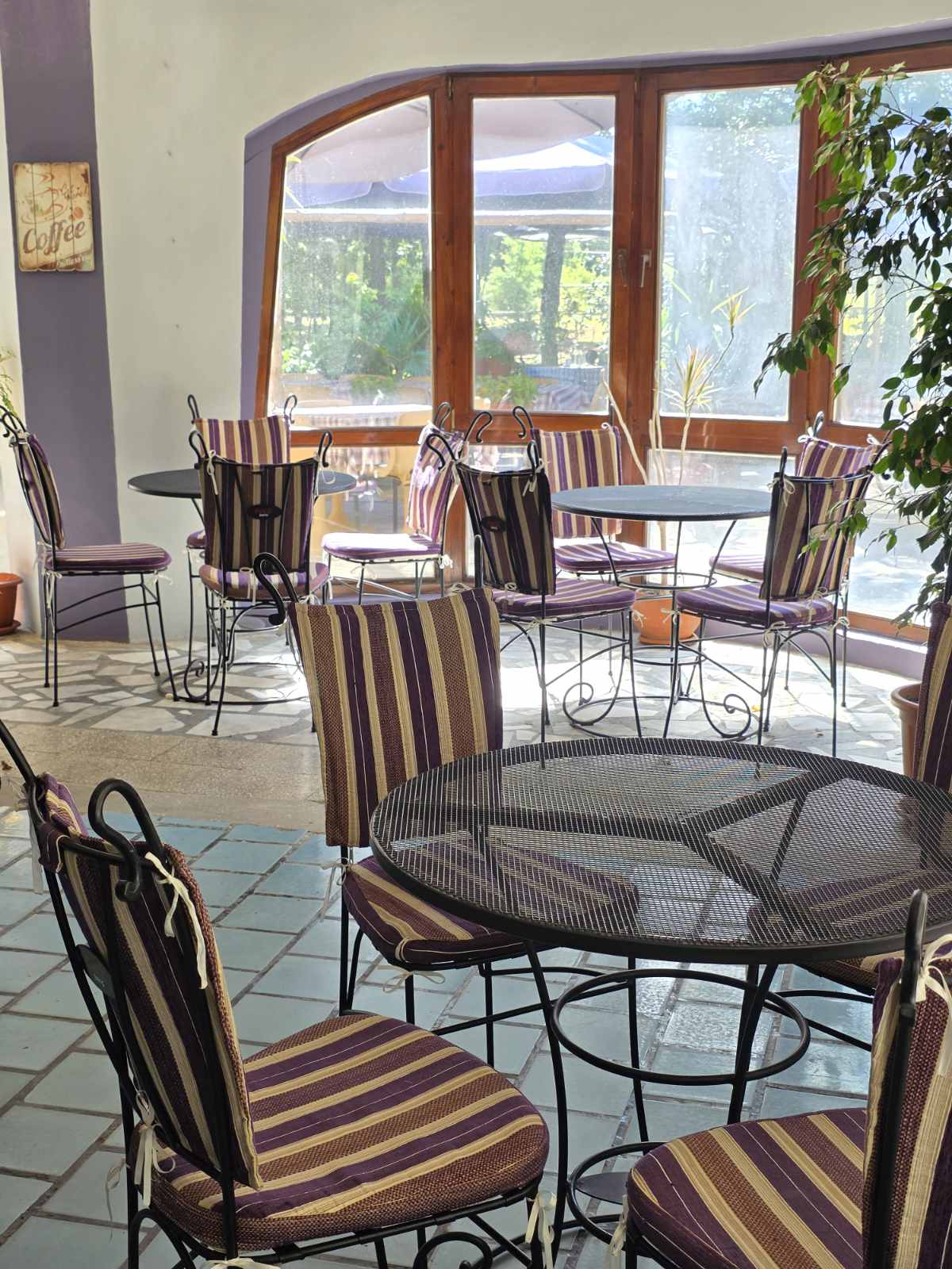 Indoor dining room